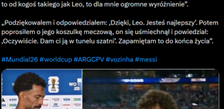Oto co Leo Messi POWIEDZIAŁ DO VOZINHII zaraz po meczu!